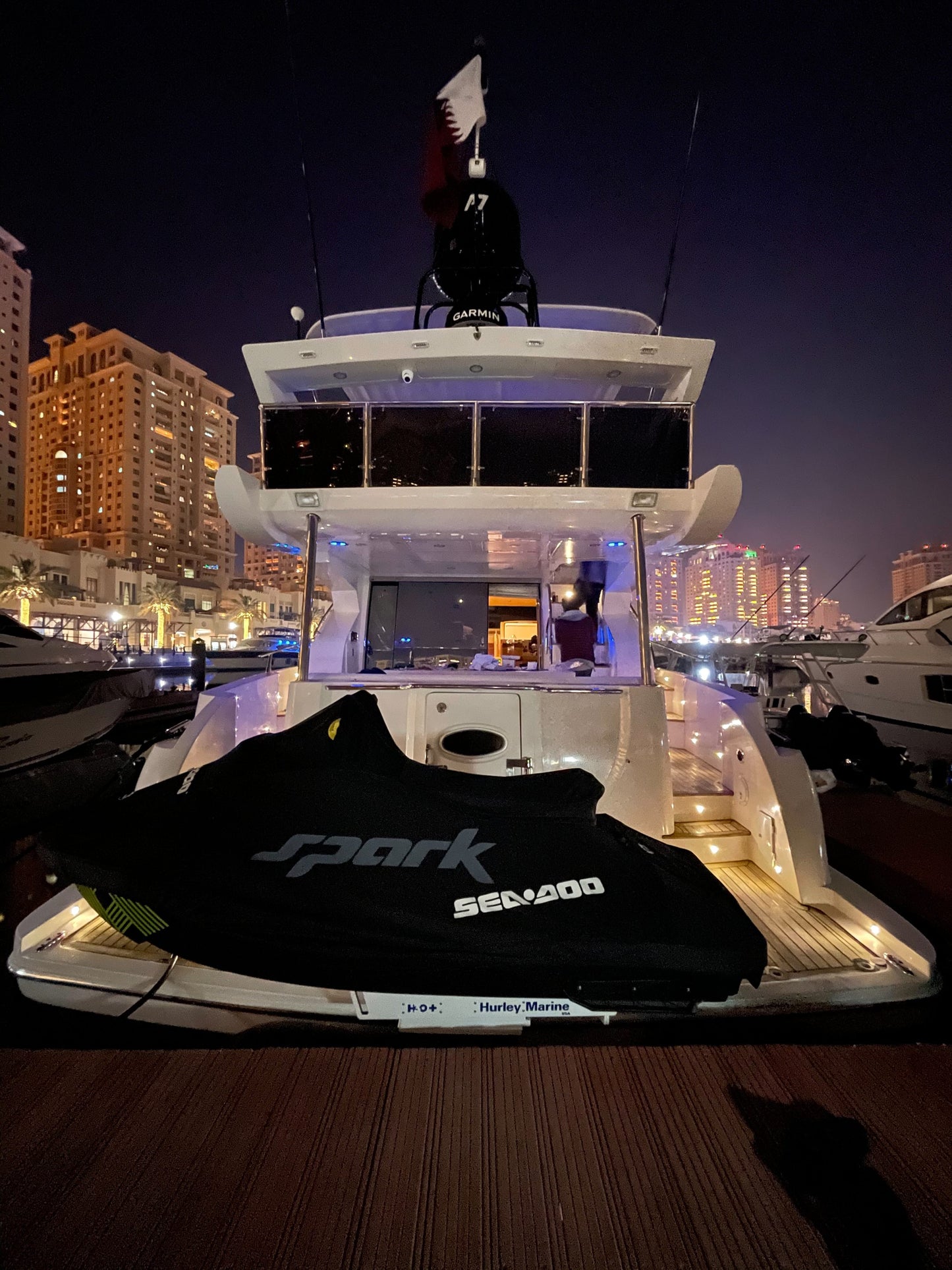 Hurley H3O+ (PLUS) Dinghy Davit (Up too 328kg)